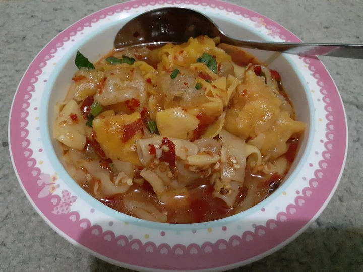 Langkah Gampang Menyiapkan Resep Seblak Siomay super simpel yang Enak Banget Anti Ribet, Lezat