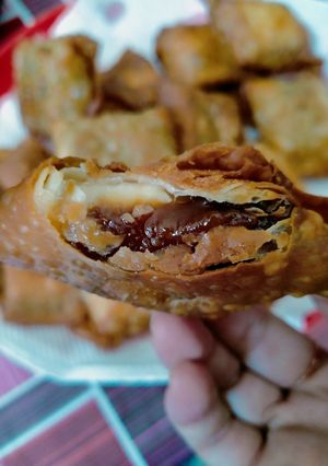 Foto resep Pangsit kue keranjang