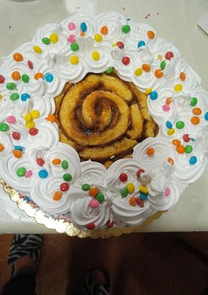 Una foto de Torta vertical para peque de la casa!!😂😂91 jóvenes años de mi suegro❤️