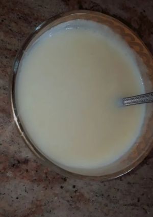 صورة لوصفة حليب مكثف