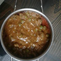 A picture of Creamy matar mushroom.