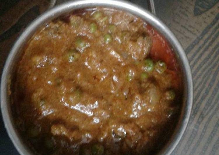 Simple Way to Prepare Any-night-of-the-week Creamy matar mushroom