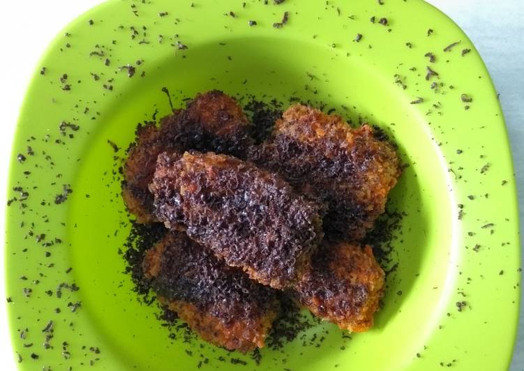 Nugget pisang coklat