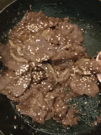 Cara Mudah Membuat Resep Daging Sapi Teriyaki wijen Anti Ribet, Mantap Sekali