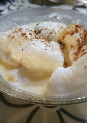 Una foto de Leche nevada