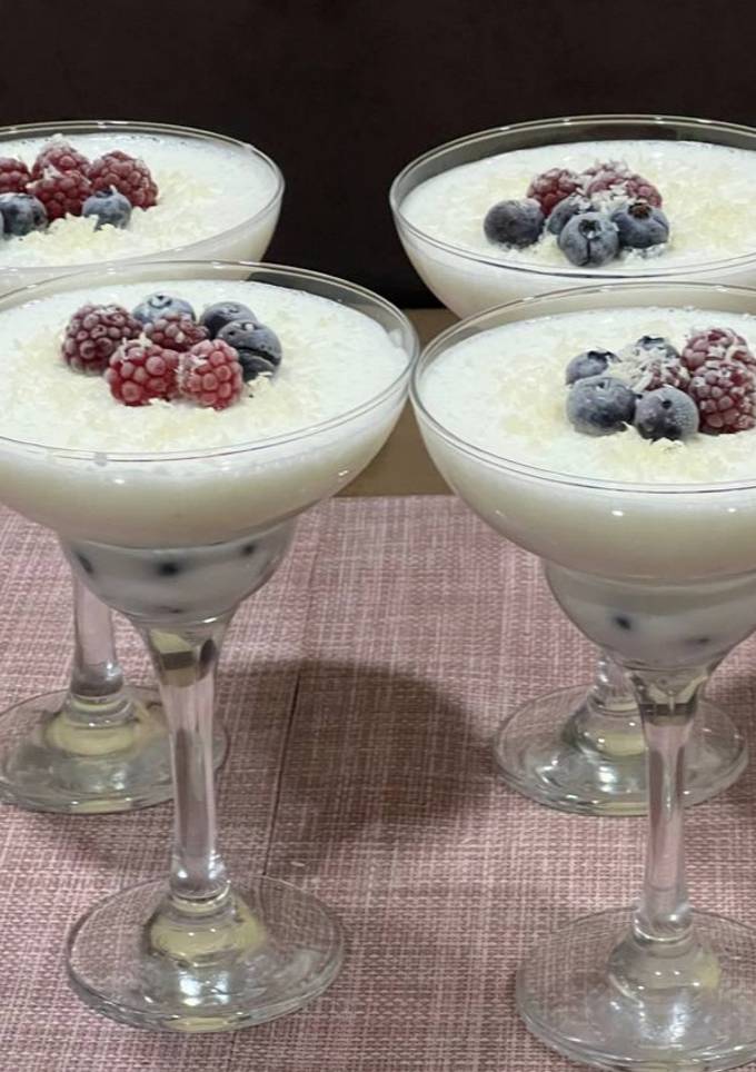"Десерт" низькокалорійний із фруктами