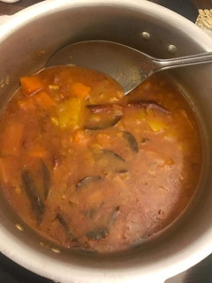 A picture of Sambhar.