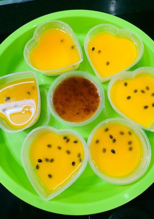 Hình của món Bánh Bana Cotta.