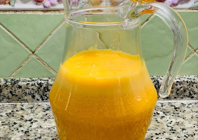 Simple Way to Make Super Quick Homemade Orange juice