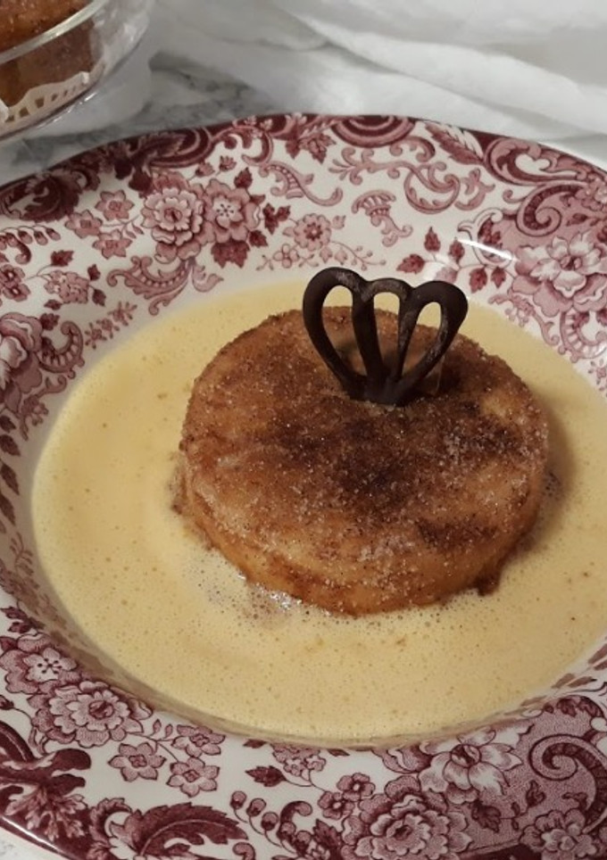 Una foto de Leche frita