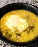 Sopa de arroz rápida