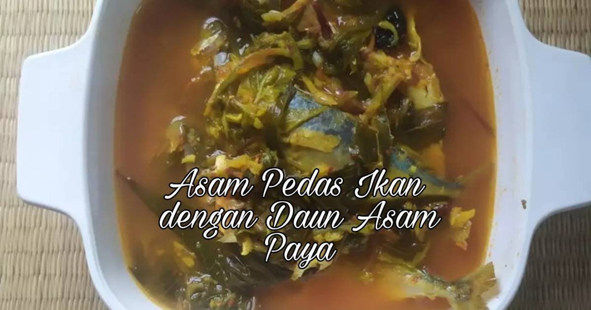 Resipi Asam Pedas Ikan Dengan Daun Asam Paya Oleh Ani Delighted Cookpad