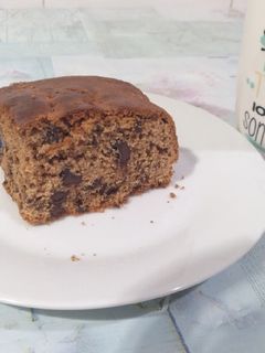 Una foto de Bizcocho de galleta y chocolate con Thermomix
