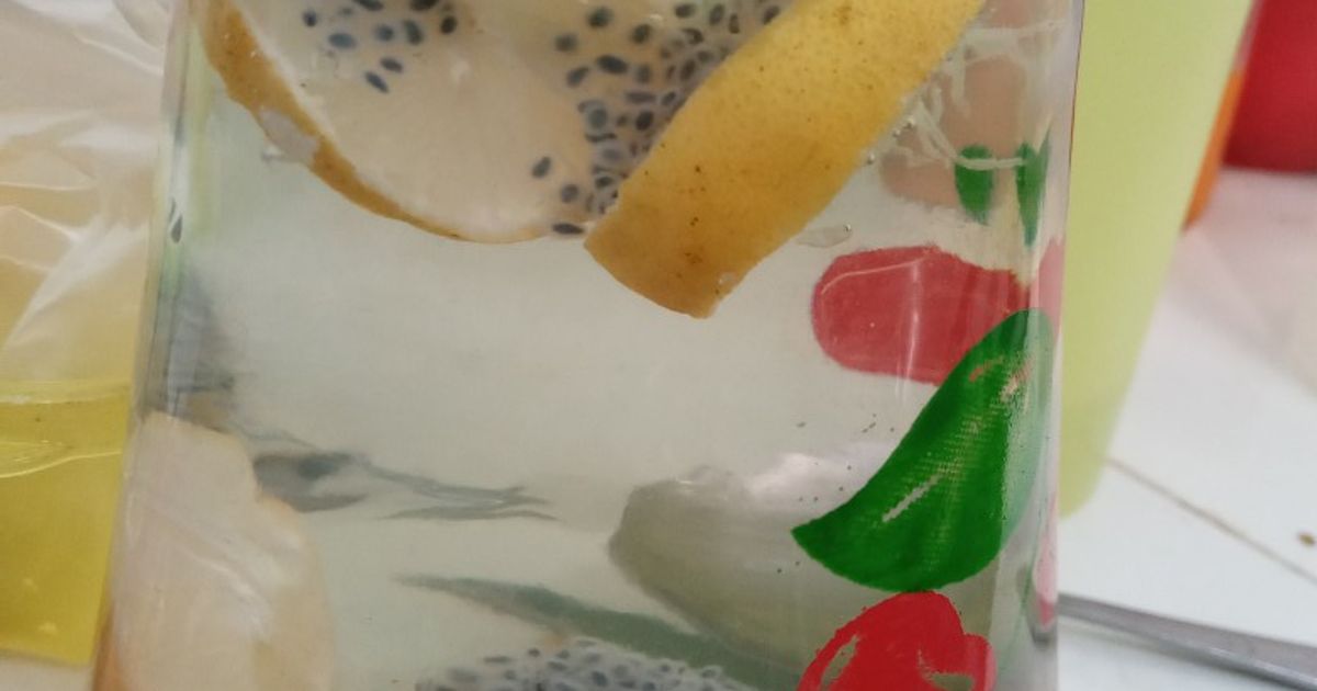 Resep Water Infus Lemon Selasih oleh Dapoer_Ngeboel99 - Cookpad