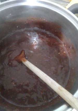Házi csoki puding (tejmentesen) recept fotója