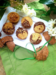 Una foto de Muffins de CoCo 🥥Corazón de Dulce de Leche❤