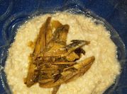 Gambar bubur oat asin