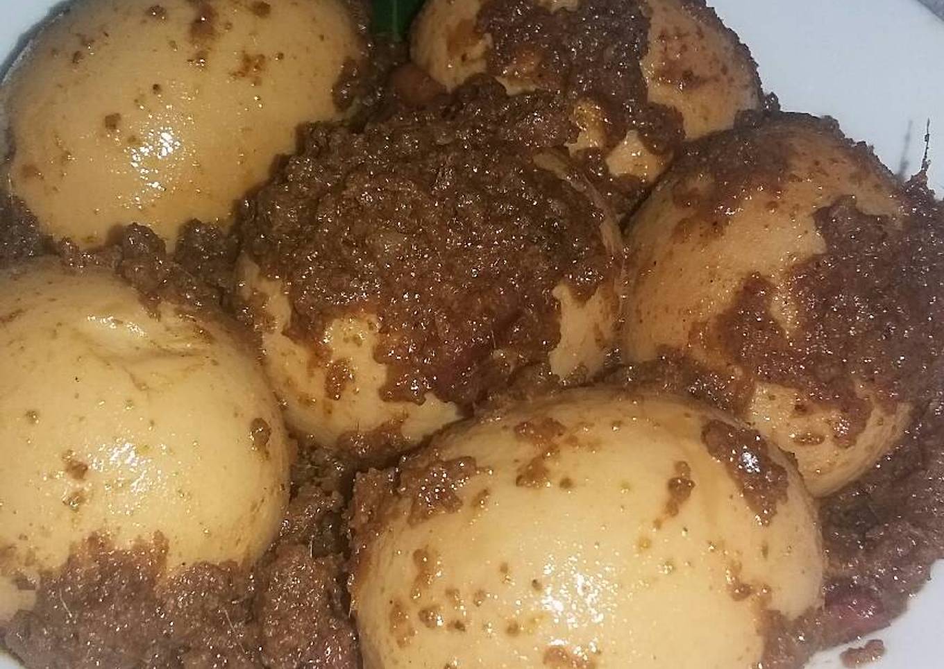 Rendang telur