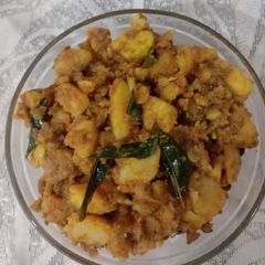 A picture of Aloo ki sabzi.
