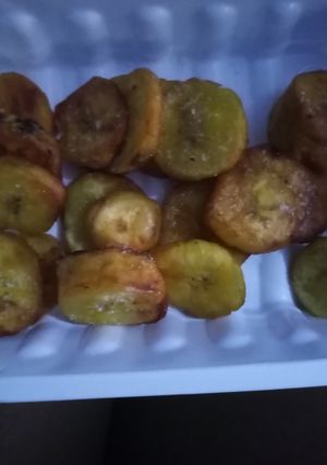 A picture of Fried bananas #recipemarathon.