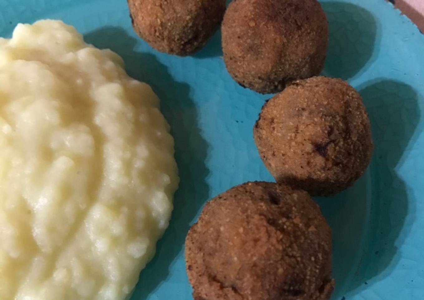 Albóndigas de carne rebozadas y fritas 🤤🙌🏼