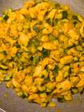 Bocconcini di pollo alla curcuma