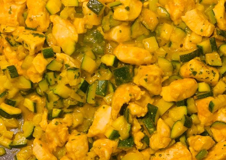 Bocconcini di pollo alla curcuma