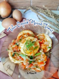 Foto resep Telor Ceplok Masak Tomat