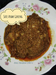Foto resep Sate Ayam Goreng