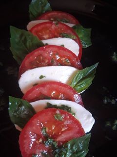 Una foto de Ensalada caprese