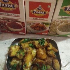 A picture of Achari Aloo.