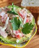 Salad cá ngừ trái bơ