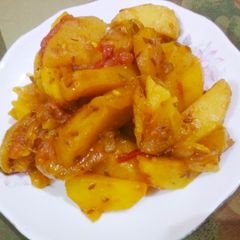 A picture of Aloo ki sabji.