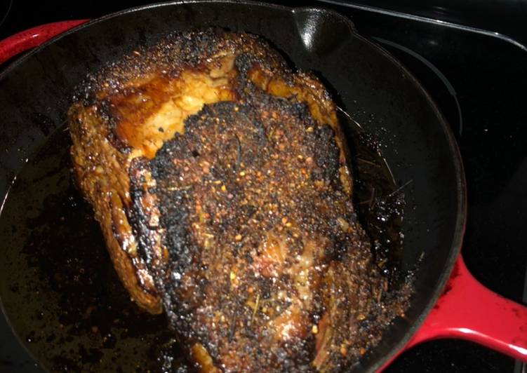 Recipe of Speedy Prime rib (closed oven method)