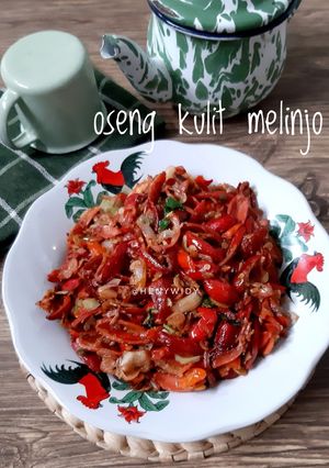 Foto resep Oseng kulit melinjo
