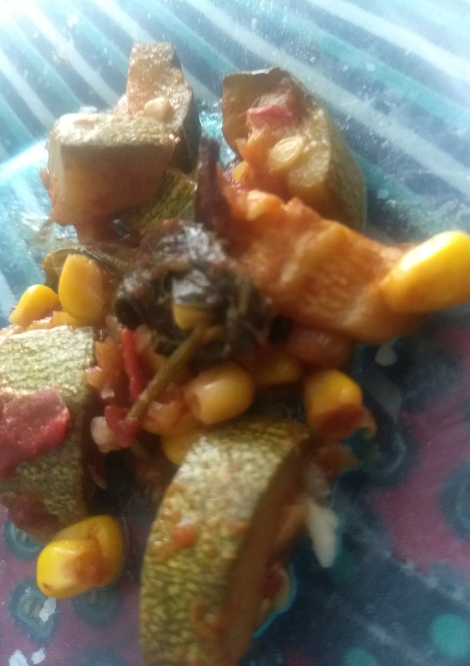 Una foto de Calabacitas a la mexicana 😋