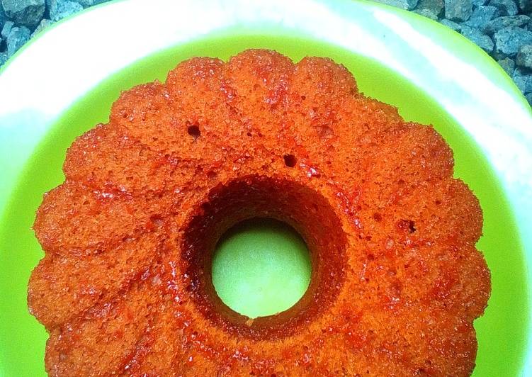 Resep Bolu sakura eggless no mixer no oven😍 yang Enak