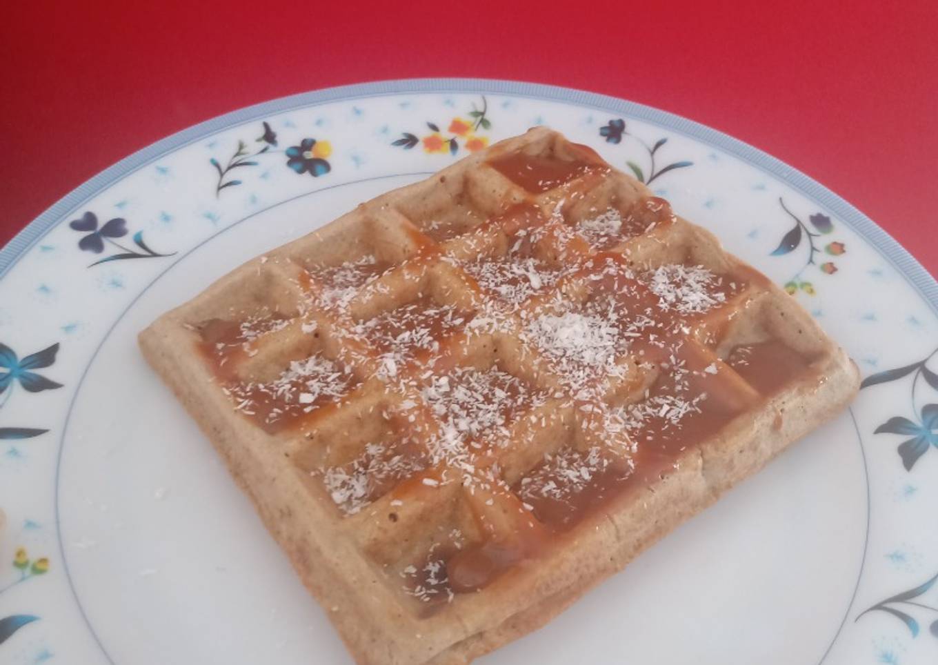 Waffles de canela súper sanos