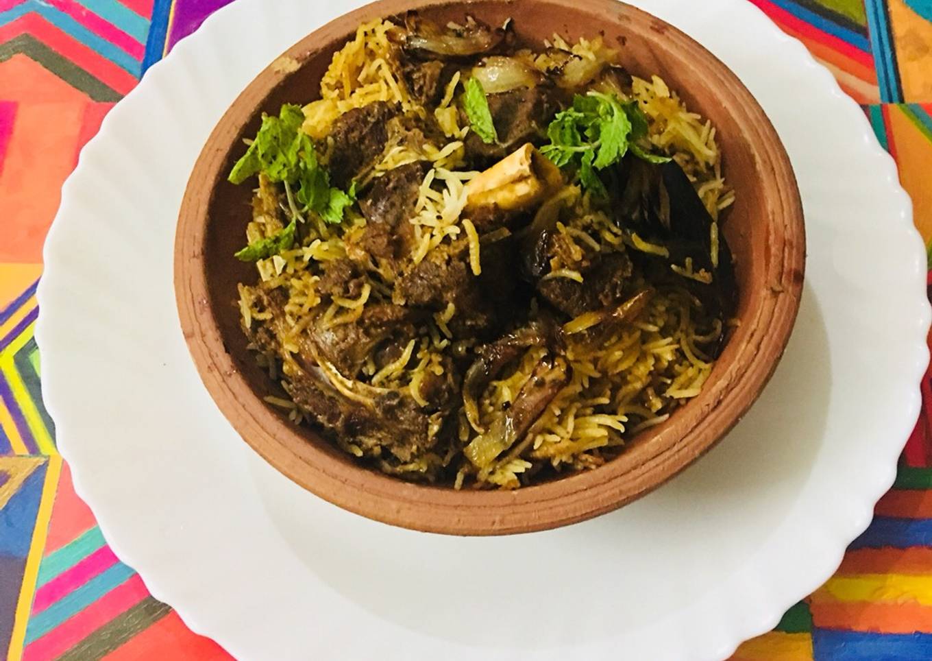 Mutton biriyani