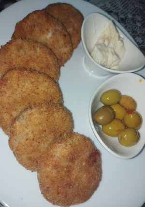 صورة لوصفة كروكات ببقايا حشو بوراك