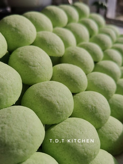 Foto resep Putri Salju Keju Pandan