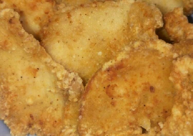 Bagaimana Membuat Ayam goreng tepung krispi / crispy chicken ala shihlin, Bisa Manjain Lidah