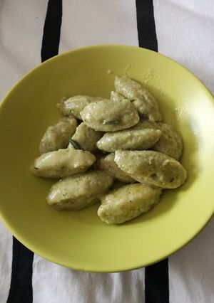 A picture of Zucchini Gnocchi.