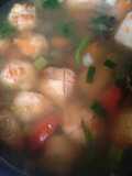 Sop baso salmon