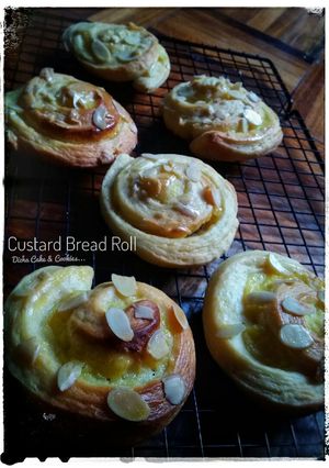 Foto resep Custard Bread Roll (otang ulen 3 menit)