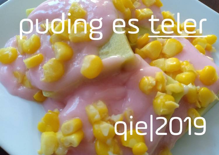 Bahan meracik Puding es teler Anti Gagal