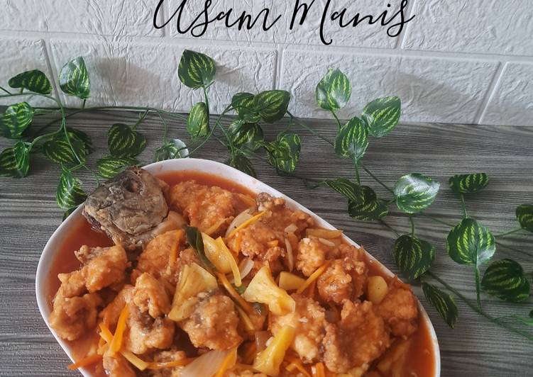 Recipe: Appetizing Gurame asam manis