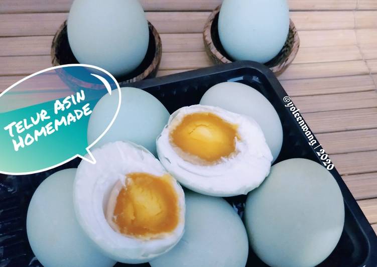 Cara Gampang  Telur Asin (Homemade) yang Lezat Sekali