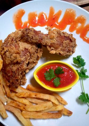 A picture of Chicken Broast 🍗.