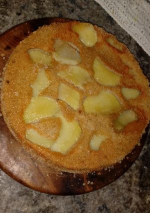 Una foto de Torta integral con manzana